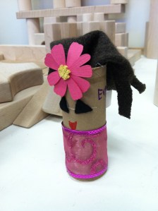 This puppet is named Elizabeth. 