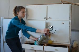 Genna with Nurse and Kismet. 