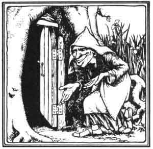 Habetrot, the Border fairy of spinning and an avatar of Rumplestiltskin. 